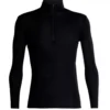 Icebreaker 175 Everyday LS Half Zip 2 Icebreaker 175 Everyday LS Half Zip -Ride Outfit Sales Store prod195318 Black NE 01