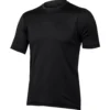 Endura Transloft Short Sleeve Base Layer -Ride Outfit Sales Store prod207620 Black NE 01